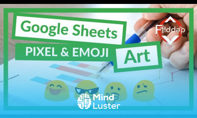 How to Make Pixel art and Emoji art in Google Sheets