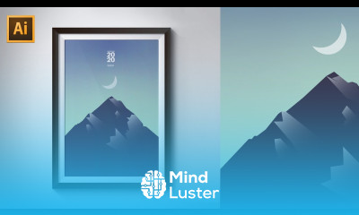 Make A STUNNING Vector Mountain In 5 Minutes Illustrator Tutorial