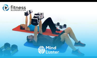 Upper Body Tabata Workout Intense 60 Minute Back Shoulders and Arms Workout