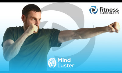 50 Minute Cardio Kickboxing Abs Workout for Stress Relief Fat Burning Cardio