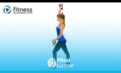 Sexy Arms Workout At Home Resistance Band Workout for the Upper Body Exercise Band Training