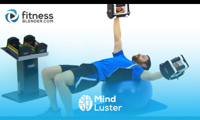 Upper Body Functional Strength Training Dumbbell Workout by FitnessBlender com