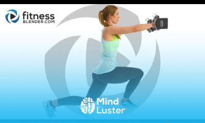 Total Body Strength Training with Dumbbells Challenging Dynamic Superset Workout