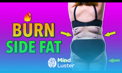 Burn Side Fat Fast Love Handles Outer Thighs 2 in 1 Workout