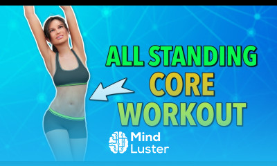 17 Minute All Standing Abs No Jumping Workout Strengthen your core