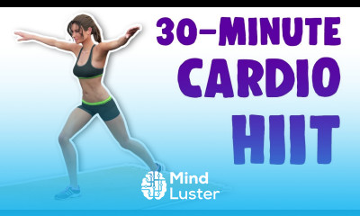 30 Minute No Equipment Cardio HIIT Workout Full Body