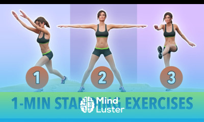 1 Minute Standing Exercises No Jumping Weight Loss Workout