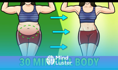 30 Min NO JUMPING Full Body Exercises Burn Fat