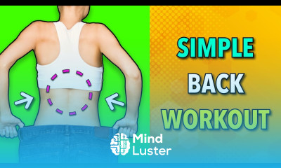 Simple Back Workout at Home No Equipment Exercises