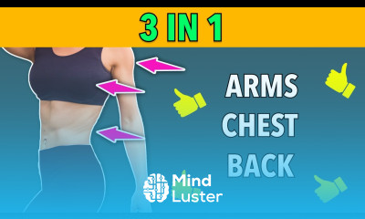 3 in 1 CHEST ARMS BACK HOME EXERCISES