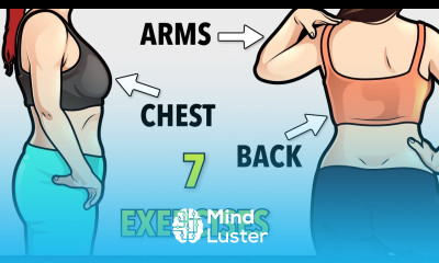 7 BEST EXERCISES TO REDUCE STUBBORN FAT ARMS CHEST BACK
