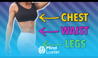 Lean Waist Legs Chest Intensive Exercise
