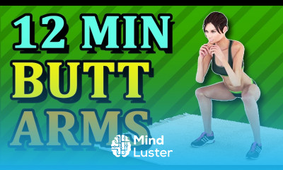12 Min Butt and Arms Workout Lose Arm Fat Get Lean Butt
