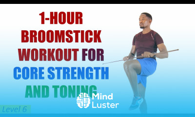 1 HOUR Broomstick Workout for Full Body Toning and Core Strength