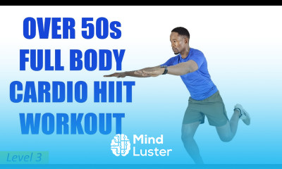 Over 50s 20 Minute Intermediate Full Body HIIT Cardio Workout