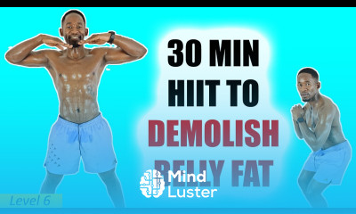 DEMOLISH BELLY FAT 30 Min Intense HIIT Workout for Losing Belly Fat