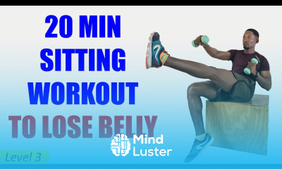 20 Min Sitting At Home Workout for Losing Belly Fat Fast 2KG Dumbbells