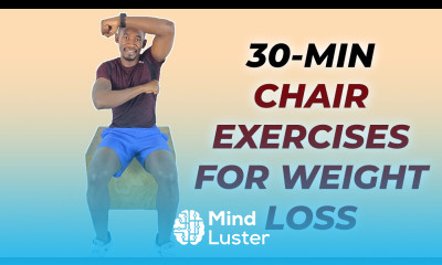 30 Minute Chair Exerises for Weight Loss No Weights150 Calories