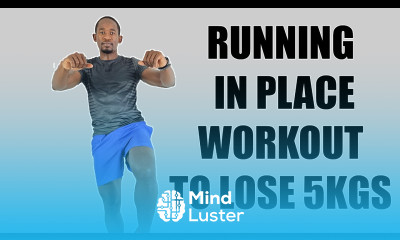 20 MINUTE RUNNING IN PLACE WORKOUT AT HOME HIIT CARDIO LOSE 5KGS200 Calories