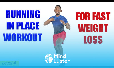 Melt 300 Calories 30 Min Running in Place Workout for Fast Weight Loss