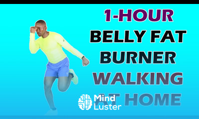 1 HOUR Belly Fat BURNER Walking at Home Walk at Home Workout Burns 550 Calories