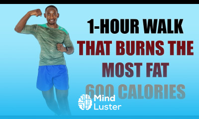 FUN 1 Hour Walk at Home Workout that Burns the Most Fat 600 Calories