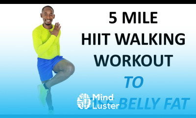 5 Mile HIIT Walking Workout to Lose Belly Fat Rapidly576 Calories