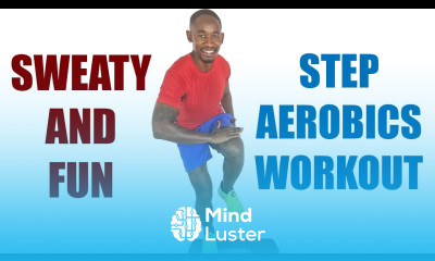 SWEATY and FUN Step Aerobics Workout for Losing FatBurn 510 Calories in 58 11 Minutes