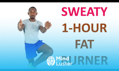 SWEATY FAT BURNER WALKING WORKOUT Best 1 Hour Cardio Workout