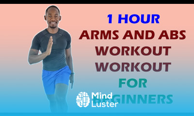 1 HOUR Arms and Abs Workout No Equipment Best Beginner Upper Body Workout