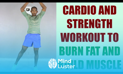 Total Body Cardio and Strength Workout No Equipment Burn Fat and Build Muscle in 30 Minutes