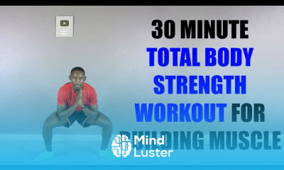 30 Minute Total Body Strength Workout for Building Muscle  270 Calories 