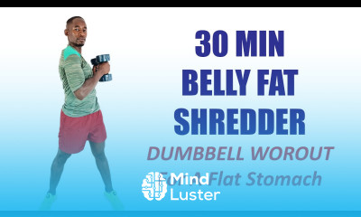 30 Minute Belly Fat Shredder Dumbbell Workout Flat Stomach Workout