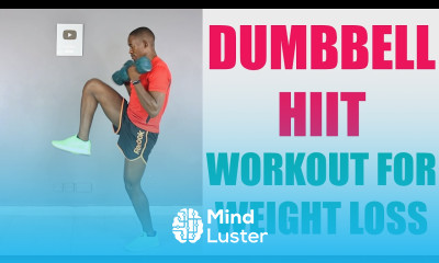 30 Minute Total Body Dumbbell HIIT Workout for Weight Loss Build Muslce and Lose Fat