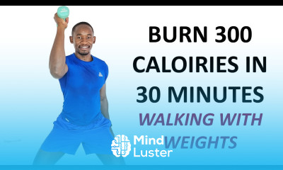 BURN 300 CALORIES IN 30 MINUTES with This Walking with Weights Workout