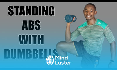 30 Minute Standing Abs Workout with Dumbbells Flat Belly Dumbbell Workout