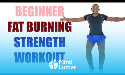 30 Minute Beginner Fat Burning Strength Workout For Toning and Fat Loss