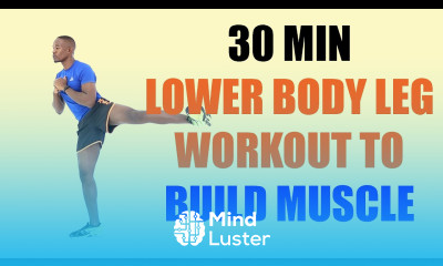 30 Minute Lower Body Leg Workout to Build Muscle  200 Calories 