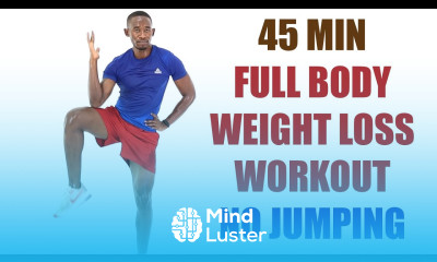 45 Minute Full Body Weight Loss Workout No Jumping  400 Calories 