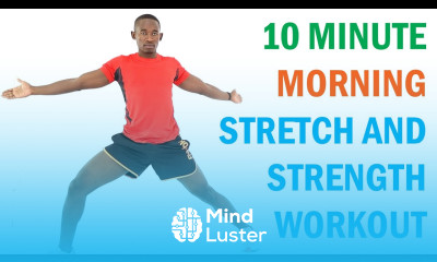 10 Minute Morning Stretch and Strength Workout Full Body Workout