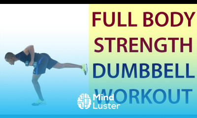 15 Minute Full Body Strength Dumbbell Workout For Fat Loss