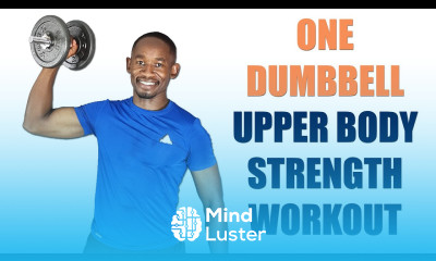20 Minute One Dumbbell Upper Body Strength Workout Tone Arms Fast
