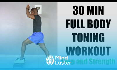 30 Minute Step and Strength Workout Full Body Toning Workout
