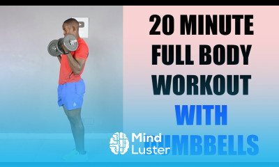 Learn 20 Minute Full Body Workout with Dumbbells Muscle and Strength ...