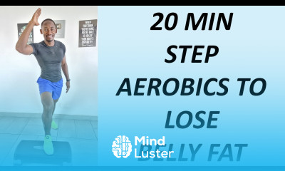 20 Minute SIMPLE Step Aerobics Workout for Losing Belly Fat