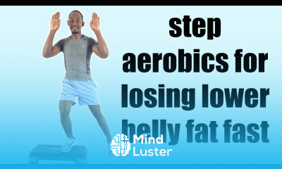 20 Minute Step Aerobics Workout for Losing Lower Belly Fat Fast
