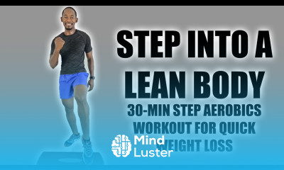 LEAN TIGHT BODY WORKOUT 30 Minute Step Aerobics Workout for Quick Weight Loss