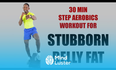 30 Minute Step Aerobics Workout for STUBBORN BELLY FAT