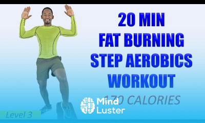 Fat Loss Step Workout 20 Min Step Aerobics Workout for Fat Burning 170 Calories