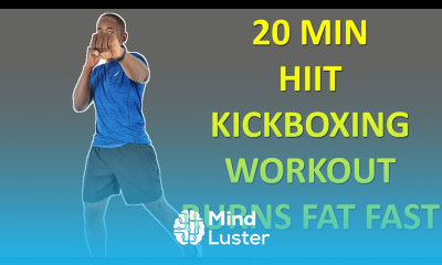 20 Minute HIIT Kickboxing Workout to Burn Fat Fast200 Calories